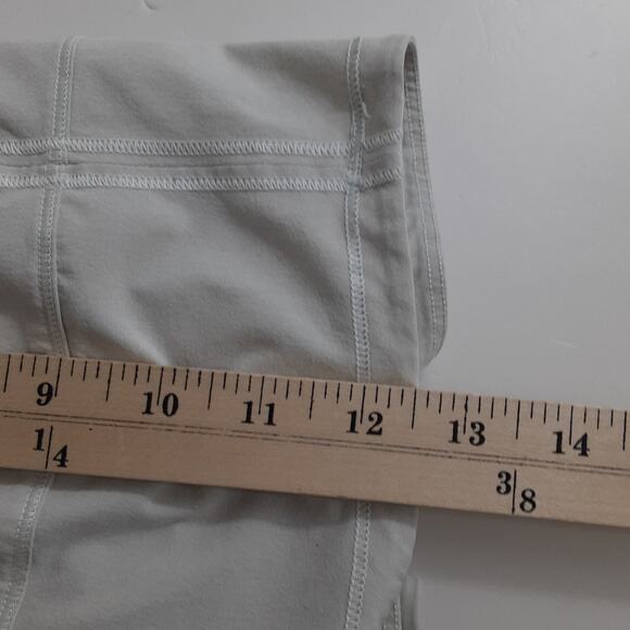 Lululemon Pace Rival Skirt Reg Cream Mid Rise Layered Tennis Skort Womens 2 Golf - Picture 8 of 9